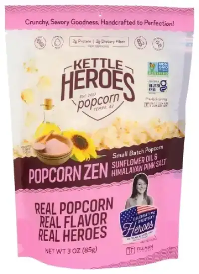 Kettle Heroes Popcorn Zen Snflwr Hpslt