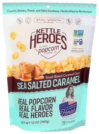 Kettle Heroes Kettle Corn Crml Crn Ss