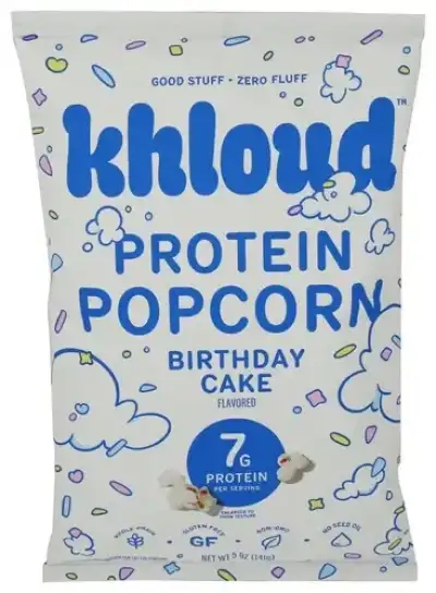Khloud Popcorn Prot Bday Cake