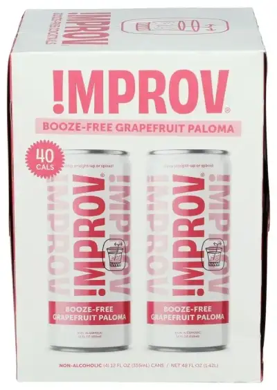 Improv Booze Free Cocktai Na Mocktail Grpft Paloma