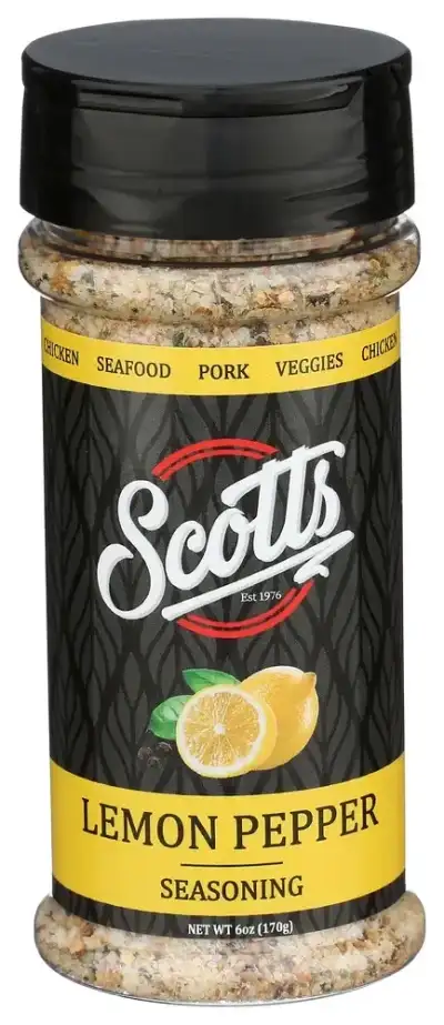 Scotts Food Products Seasoning Lemon Pepper