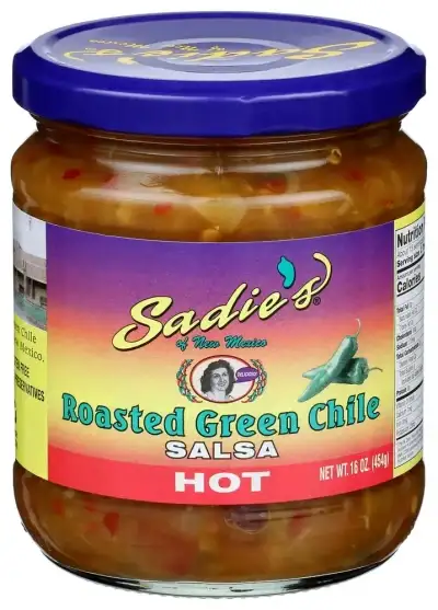 Sadie Salsa Hot Rstd Grn Chile