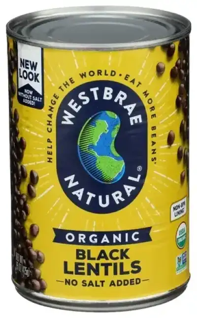 Westbrae Bean Lentil Black