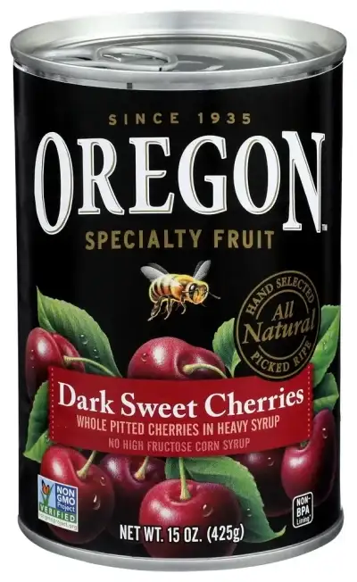 Oregon Cherries Pttd Dark Sweet