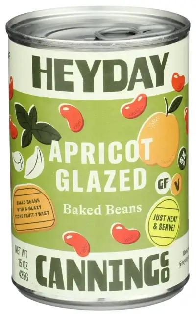 Heyday Canning Co Beans Baked Aprcot Glzed