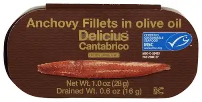Delicius Anchovy Flt Cantbrian Oo