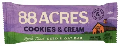 88 Acres Bar Seed Cookies N Cream