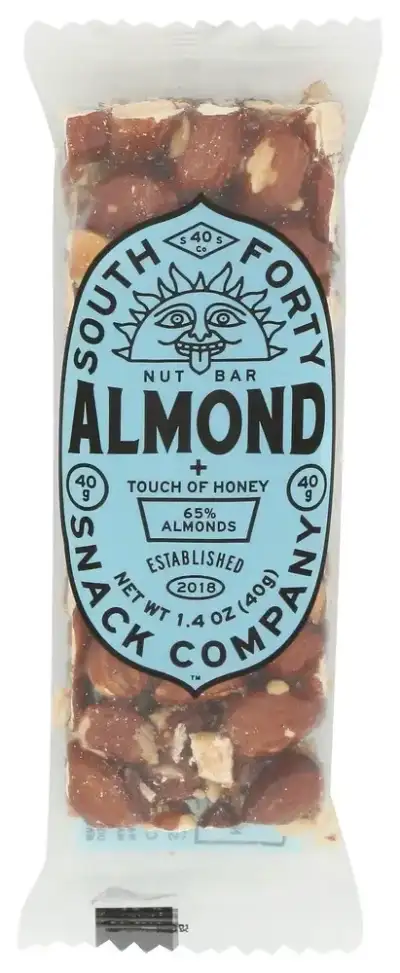 South Forty Snack Company Bars Nut Almond