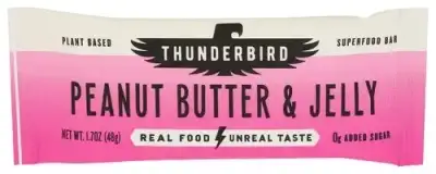 Thunderbird Bar Peanut Butter Jelly