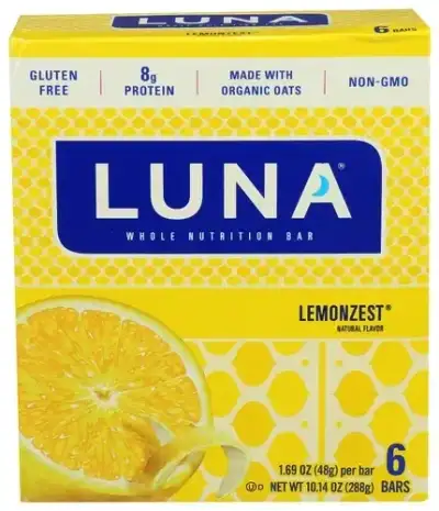 Luna Bar Lemon Zest