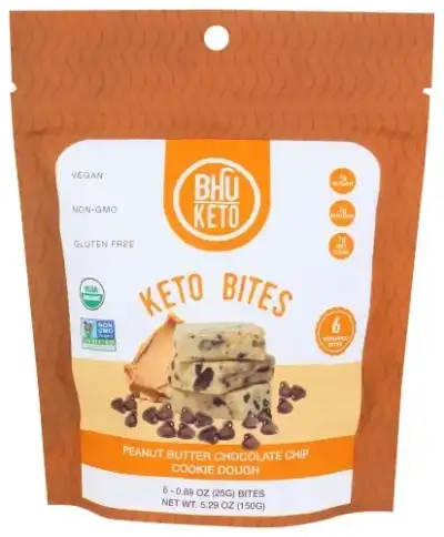 Bhu Foods Bites Pb Choc Chip Cookie