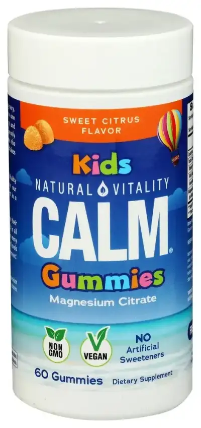 Natural Vitality Kids Calm Gummy Citrus