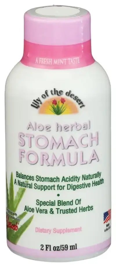 Lily Of The Desert Stomach Formula Shot