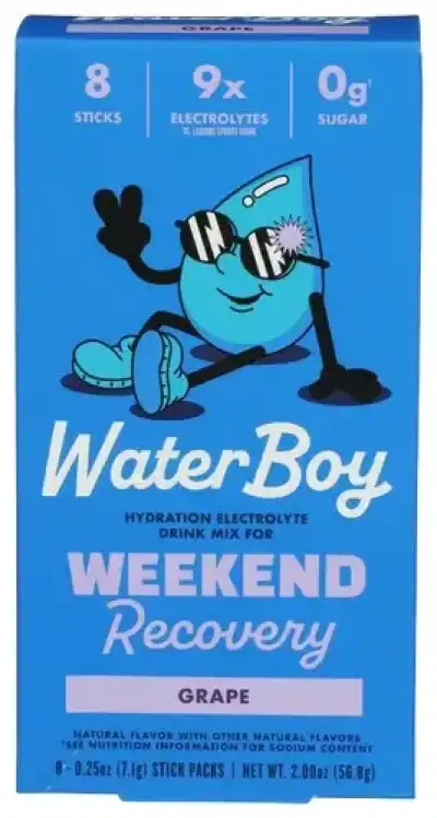 Waterboy Recovery Grape 8Pkt