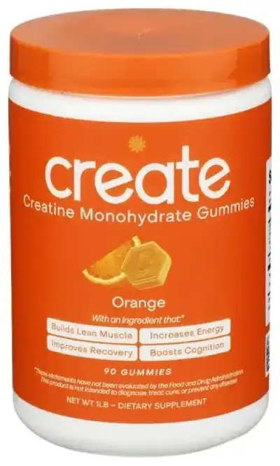 Create Wellness Creatine Gummy Orange