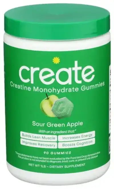 Create Wellness Creatine Gummy Apple