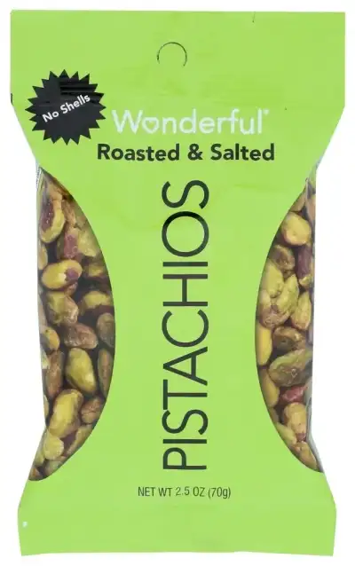 Wonderful Pistachios Pistachio No Shl Rstd Slt