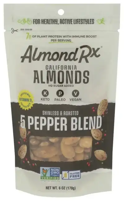 Almondrx Almonds Five Pepper