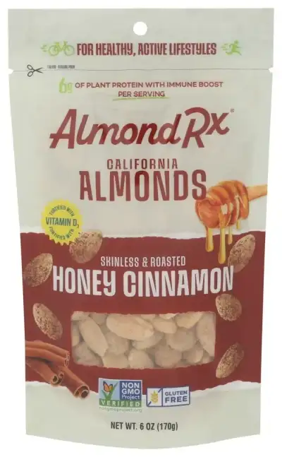 Almondrx Almonds Honey Cinnamon