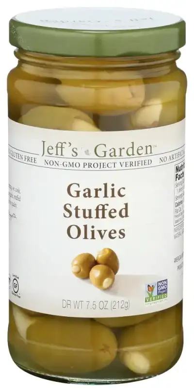 Jeffs Garden Olive Stfd Grlc Nat