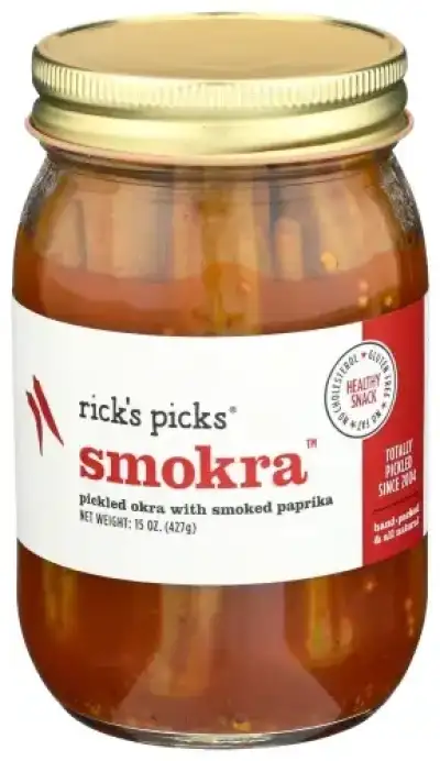 Ricks Picks Smokra Pickled