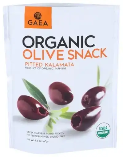 Gaea North America Olives Kalamata Snkpk