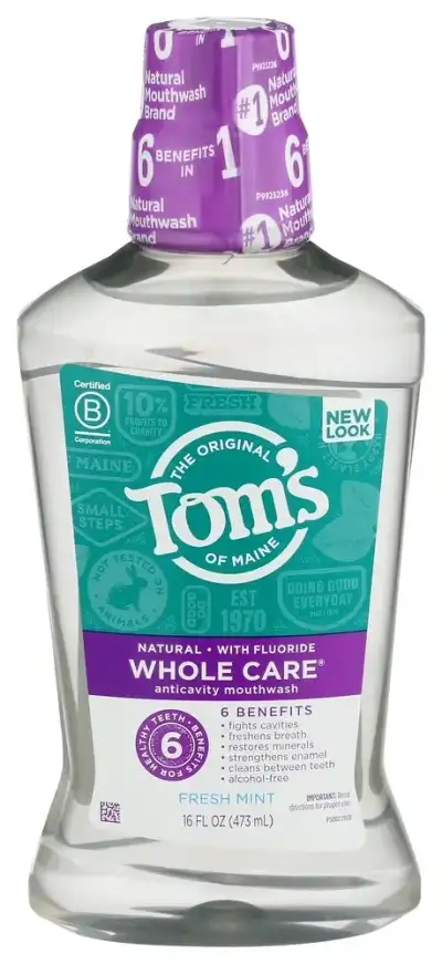 Toms Of Maine Mouthwash Mint Whole Care