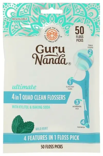Gurunanda Floss Dental 4 In 1