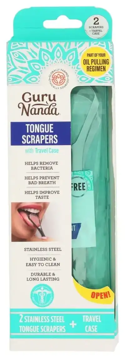 Gurunanda Scraper Tongue 2Pk
