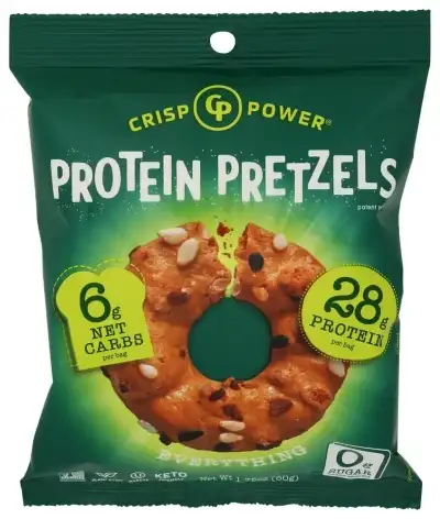 Crisp Power Pretzels Evrythng Prtn