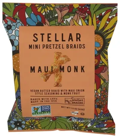 Stellar Snacks Pretzel Braids Maui Monk