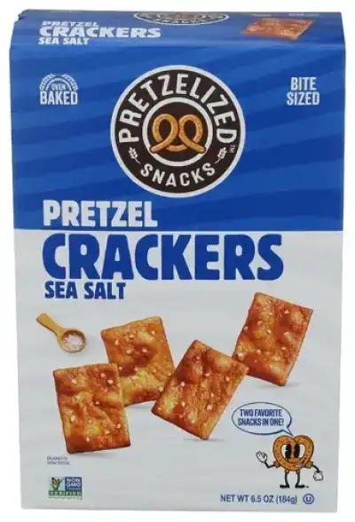 Pretzelized Snacks Crackers Pretzel Sea Slt