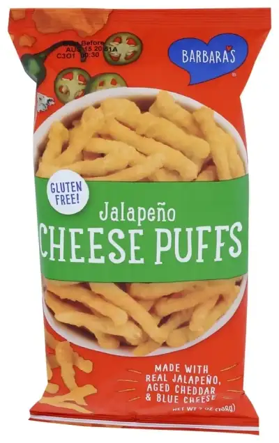 Barbaras Cheese Puff Jalpeno