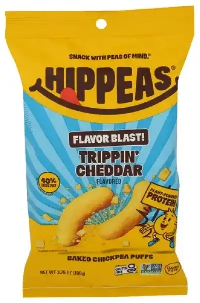 Hippeas Puffs White Cheddar