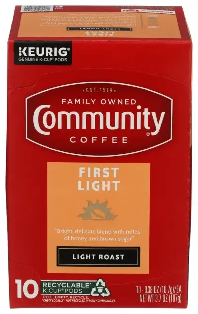 Community Coffee Coffee Pod First Light