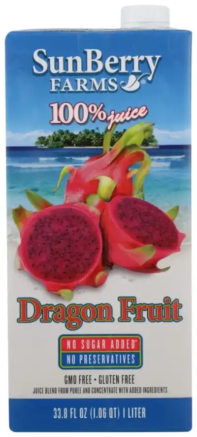 Sunberry Farms Juice Dragon Fruit 100Prcnt