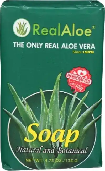 Real Aloe Aloe Vera Bar Soap