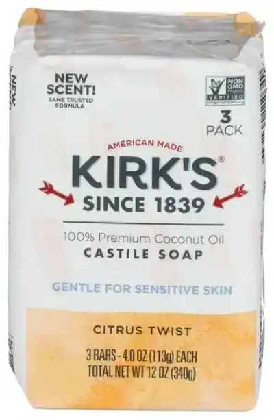 Kirks Soap Bar 3Pk Citrus Twst