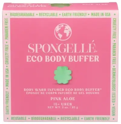 Spongelle Soap Body Wash Pink Aloe