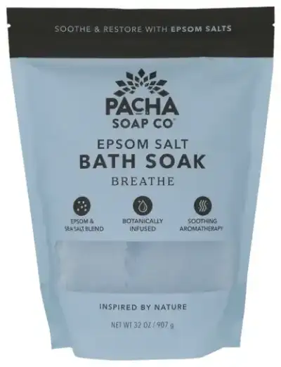 Pacha Soap Co Salt Epsom Soak Breathe