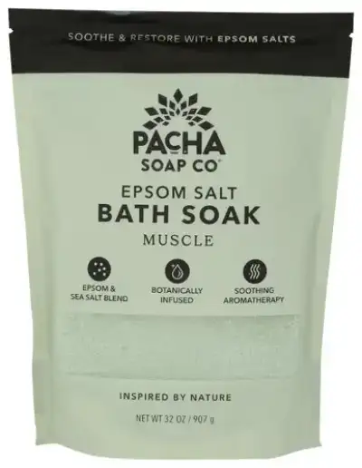 Pacha Soap Co Salt Epsom Soak Muscle