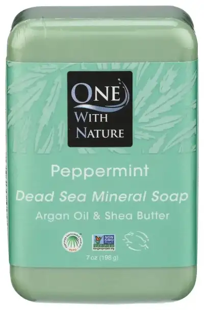 One With Nature Soap Bar Peppermint
