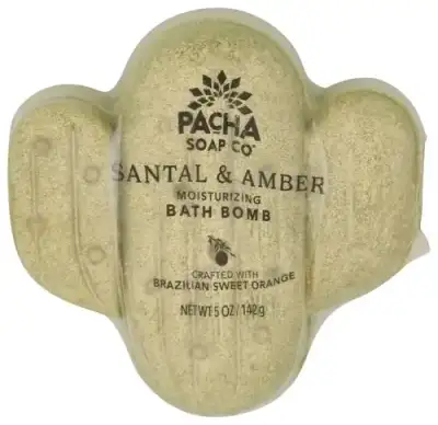 Pacha Soap Co Bomb Bath Santal Amber