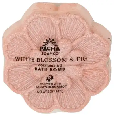 Pacha Soap Co Bomb Bath White Blossom