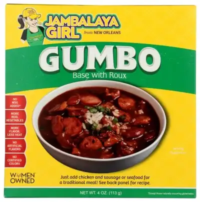 Jambalaya Girl Gumbo Base With Roux Mix
