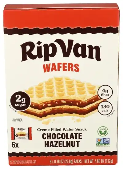 Rip Van Wafer Choc Hzlnt 6Pc Box