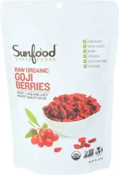 Sunfood Superfoods Berries Goji Organic