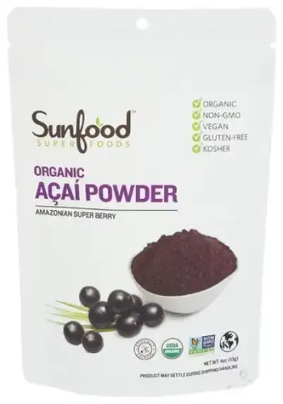 Sunfood Superfoods Acai Powder Organic
