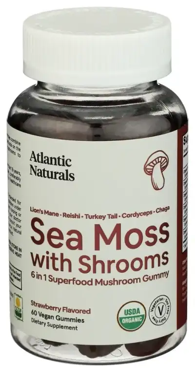 Atlantic Naturals Sea Moss Mushroom Gummy