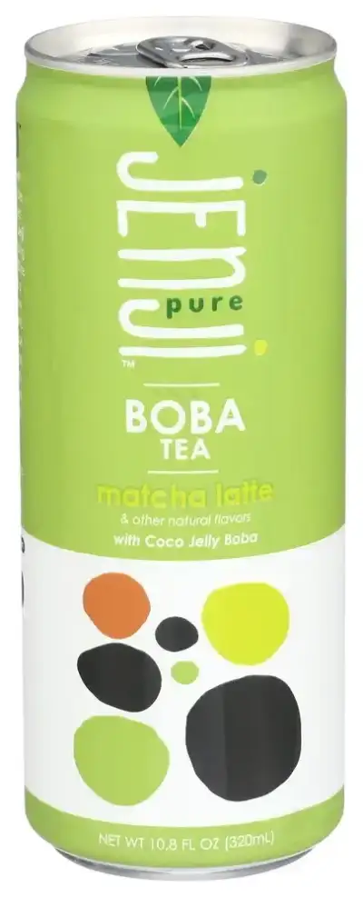 Jenji Pure Tea Boba Matcha Latte